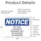 Signmission Hot Zone Authorized Personnel Only PPE Required OSHA Notice Sign, Vinyl Decal, 7in W x 5in L, 2PK OS-2PACK-NS-D-57-L-13533 - alternate 4